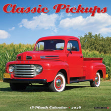 Load image into Gallery viewer, Willow Creek Classic Pickups 2026 12" x 12" Wall Calendar