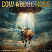 Load image into Gallery viewer, Willow Creek Cow Abductions 2026 12" x 12" Wall Calendar