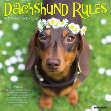 Load image into Gallery viewer, Willow Creek Dachshund Rules 2026 12" x 12" Wall Calendar