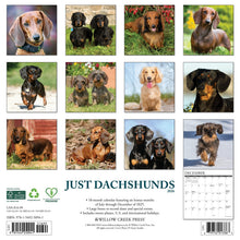 Load image into Gallery viewer, Willow Creek Dachshunds 2026 12" x 12" Wall Calendar