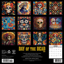 Load image into Gallery viewer, Willow Creek Day of the Dead 2026 12" x 12" Wall Calendar