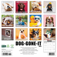 Load image into Gallery viewer, Willow Creek Dog-Gone-It 2026 12" x 12" Wall Calendar