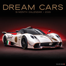 Load image into Gallery viewer, Willow Creek Dream Cars 2026 12" x 12" Wall Calendar