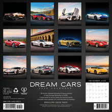 Load image into Gallery viewer, Willow Creek Dream Cars 2026 12" x 12" Wall Calendar