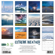 Load image into Gallery viewer, Willow Creek Extreme Weather 2026 12" x 12" Wall Calendar