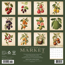Load image into Gallery viewer, Willow Creek Farmer's Market 2026 12" x 12" Wall Calendar