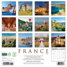 Load image into Gallery viewer, Willow Creek France 2026 12" x 12" Wall Calendar