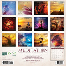 Load image into Gallery viewer, Willow Creek Meditation 2026 12" x 12" Wall Calendar