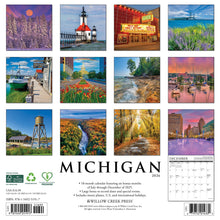 Load image into Gallery viewer, Willow Creek Michigan 2026 12" x 12" Wall Calendar