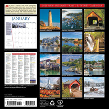 Load image into Gallery viewer, Willow Creek New England 2026 12" x 12" Wall Calendar
