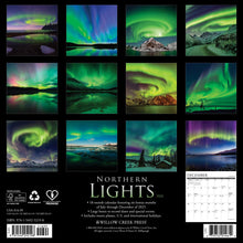 Load image into Gallery viewer, Willow Creek Northern Lights 2026 12" x 12" Wall Calendar
