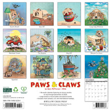 Load image into Gallery viewer, Willow Creek Paws & Claws by Gary Patterson 2026 12" x 12" Wall Calendar