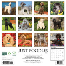 Load image into Gallery viewer, Willow Creek Poodles 2026 12" x 12" Wall Calendar