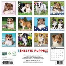Load image into Gallery viewer, Willow Creek Sheltie Puppies 2026 12" x 12" Wall Calendar
