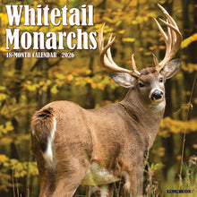 Load image into Gallery viewer, Willow Creek Whitetail Monarchs 2026 12" x 12" Wall Calendar