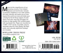 Load image into Gallery viewer, Willow Creek Astronomy 2026 6.2" x 5.4" Box Calendar