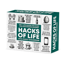 Load image into Gallery viewer, Willow Creek Hacks of Life 2026 6.2" x 5.4" Box Calendar