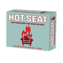 Load image into Gallery viewer, Willow Creek Hot Seat Questions 2026 6.2" x 5.4" Box Calendar