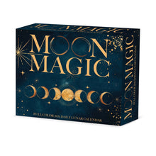 Load image into Gallery viewer, Willow Creek Moon Magic 2026 6.2" x 5.4" Box Calendar