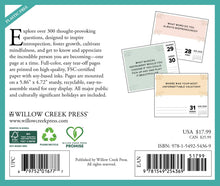 Load image into Gallery viewer, Willow Creek One Question A Day 2026 6.2" x 5.4" Box Calendar