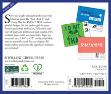 Load image into Gallery viewer, Willow Creek Pickleball 2026 6.2" x 5.4" Box Calendar