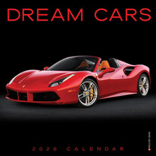 Load image into Gallery viewer, Willow Creek Dream Cars 2026 7" x 7" Mini Wall Calendar