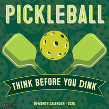 Load image into Gallery viewer, Willow Creek Pickleball 2026 7" x 7" Mini Wall Calendar