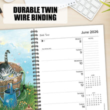 Load image into Gallery viewer, Willow Creek Cats by Gary Patterson 2026 6.5" x 8.5" Engagement Calendar