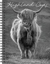 Load image into Gallery viewer, Willow Creek Highland Cows 2026 6.5" x 8.5" Engagement Calendar