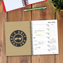 Load image into Gallery viewer, Willow Creek Jeep 2026 6.5" x 8.5" Engagement Calendar