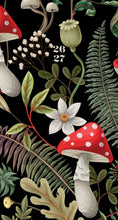 Load image into Gallery viewer, Willow Creek Forest Mushroom 2026 2-Year Monthly Pocket Planner