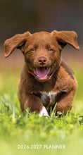 Load image into Gallery viewer, Willow Creek Puppy Love 2026 2-Year Monthly Pocket Planner