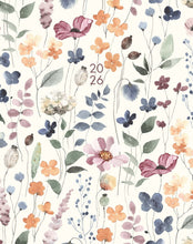 Load image into Gallery viewer, Willow Creek Garden Botanical 2026 7.5" x 9.5" Booklet Monthly Planner
