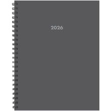 Load image into Gallery viewer, Willow Creek Basic Gray 2026 8.5" x 11" Weekly Monthly Softcover Planner