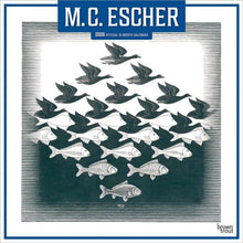 Load image into Gallery viewer, Browntrout M.C. Escher OFFICIAL 2026 12 x 12 Wall Calendar