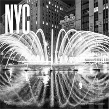 Load image into Gallery viewer, Browntrout New York City Black & White 2026 12 x 12 Wall Calendar