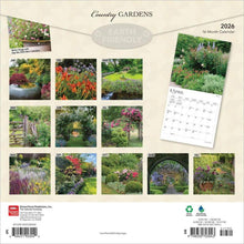 Load image into Gallery viewer, Browntrout Country Gardens 2026 12 x 12 Wall Calendar