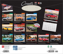 Load image into Gallery viewer, Browntrout Corvette OFFICIAL 2026 14 x 12 Wall Calendar