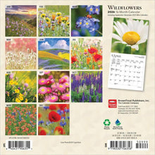 Load image into Gallery viewer, Browntrout Wildflowers 2026 7 x 7 Mini Calendar