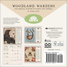 Load image into Gallery viewer, Amber Lotus Woodland Wardens 2026 7 x 7 Mini Calendar
