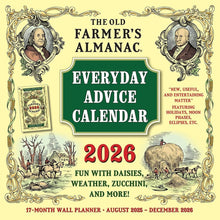 Load image into Gallery viewer, Sellers Publishing The Old Farmer’s Almanac Calendar of Everyday Advice 2026