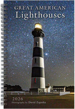 Load image into Gallery viewer, Sellers Publishing Great American Lighthouses 2026 Weekly Planner