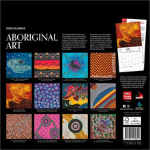 Load image into Gallery viewer, Browntrout Aboriginal Art 2026 12 x 12 Wall Calendar
