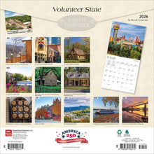 Load image into Gallery viewer, Browntrout Volunteer State 2026 12 x 12 Wall Calendar