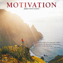 Load image into Gallery viewer, Browntrout Motivation 2026 12 x 12 Wall Calendar
