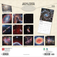 Load image into Gallery viewer, Browntrout James Webb Space Telescope 2026 12 x 12 Wall Calendar