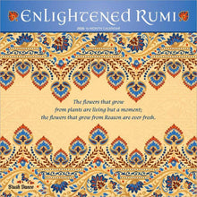 Load image into Gallery viewer, Browntrout Enlightened Rumi 2026 12 x 12 Wall Calendar