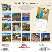 Load image into Gallery viewer, Browntrout Land of Enchantment 2026 12 x 12 Wall Calendar