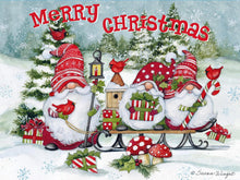 Load image into Gallery viewer, Lang Holiday Gnomes Pop-up Christmas Cards 8ct