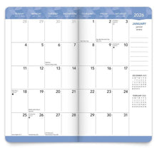 Load image into Gallery viewer, Browntrout Floral Fireworks 2026-2027 Two Year Monthly Pocket Planner